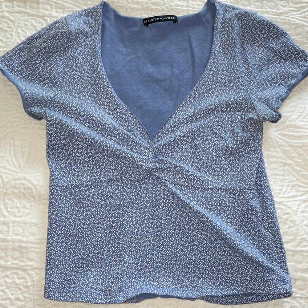 Brandy Melville Floral Top